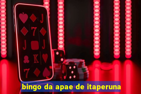 bingo da apae de itaperuna